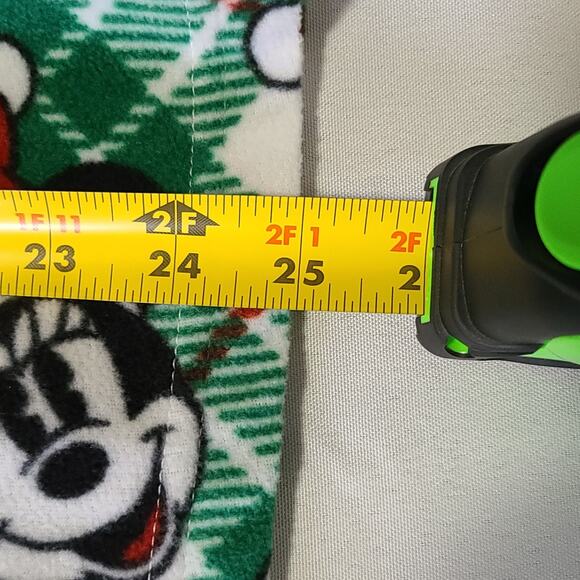 Womens Disney 100 Mickey Mouse Santa Pajama Top Large Comfy Soft - Picture 10 of 10